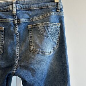 Maje Dark Blue Ankle Jeans